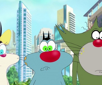 Replay Oggy et les cafards - S04 E74 - Bons baisers de Bombay