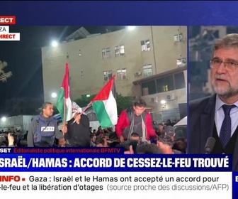 Replay BFM Story - Story 6 : Accord de cessez-le-feu trouvé entre Israël et le Hamas - 15/01