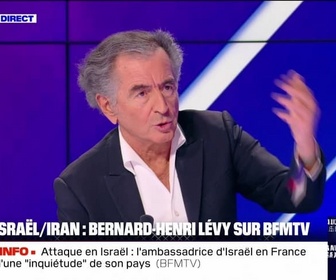 Replay BFM Politique - Ce nouvel événement sans précédent dans l'histoire d'Israël s'inscrit dans la chronologie de ce qui a commencé le 7 octobre, Bernard-Henri Levy - 14/04