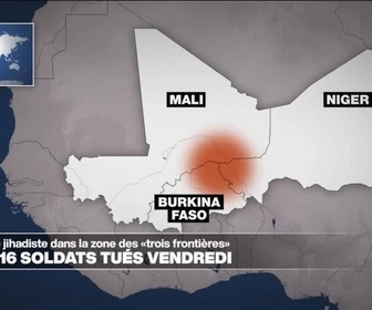 Replay Journal de l'Afrique - Niger : Une attaque jihadiste dans la zone des trois frontières, 16 soldats tués