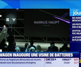 Replay Good Morning Business - Volkswagen inaugure une usine de batteries en Espagne