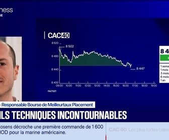 Replay BFM Bourse - Les seuils techniques incontournables sur les marchés et les valeurs - 25/08