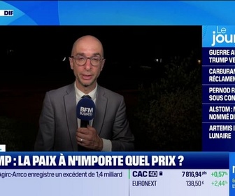 Replay Good Morning Business - La paix à n'importe quel prix ?