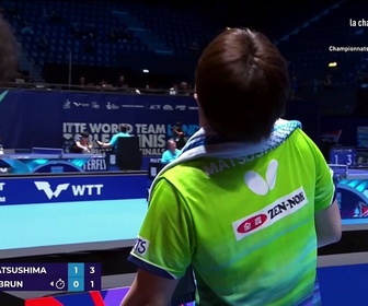 Replay Tennis de table - Le phase de groupe des championnats du monde par équipes