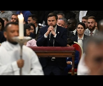 Replay Le pape François a accordé quelques minutes à J. D. Vance, en visite au Vatican