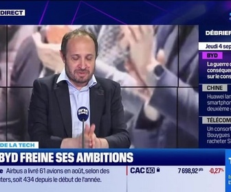 Replay Tech & Co, la quotidienne - Auto : BYD freine ses ambitions - 04/09