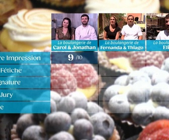 Replay La meilleure boulangerie de France - J4 : Le long de la côte d'azur