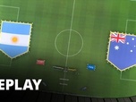 Replay Argentine - Australie (8eme de Finale de la Coupe du Monde de la FIFA 2022)
