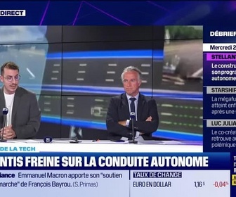 Replay Tech & Co, la quotidienne - Stellantis freine sur la conduite autonome - 27/08