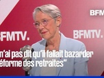 Replay Face à Face - Réformes des retraites, présidentielle anticipée, enseignants... L'interview d'Élisabeth Borne