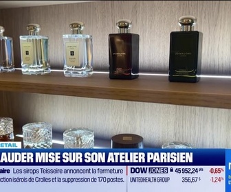 Replay Good Morning Business - Morning Retail : Estée Lauder mise sur son atelier parisien, par Eva Jacquot - 17/10