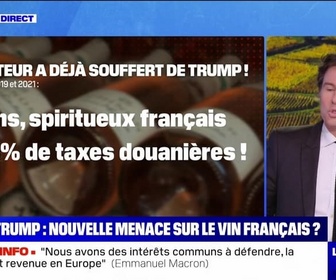 Replay Le Dej Info - Trump, nouvelle menace sur le vin français ? - 07/11