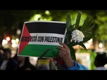 Replay Manifestation à Mexico contre la frappe israélienne qui a tué des journalistes à Gaza
