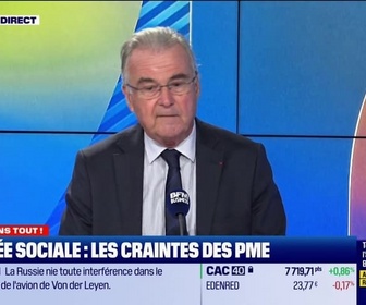 Replay Good Morning Business - Débloquons tout ! : Rentrée sociale, les craintes des PME ? - 04/09