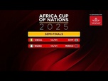 Replay Le Nigeria et l'Égypte en demi-finales de la CAN