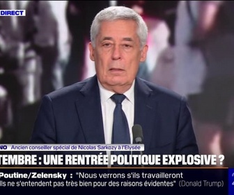 Replay 20H BFM - Mobilisation du 10 septembre: François Bayrou joue à un jeu extrêmement dangereux, estime Henri Guaino, ancien conseiller spécial de Nicolas Sarkozy à l'Élysée