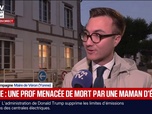 Replay BFM Première - Enseignante menacée de mort: Il y aura la gendarmerie devant l'école, annonce le maire de Véron dans l'Yonne