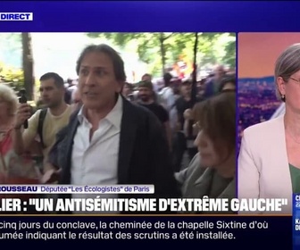 Replay 20H BFM - Sandrine Rousseau: Il y a de l'antisémitisme dans le camp de la gauche, il n'y a pas de doute avec ça, nous avons des progrès à faire