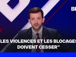 Replay BFM Politique - Colère lycéenne: Jean-Philippe Tanguy (RN) appelle à cesser les violences et les blocages