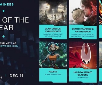 Replay Multijoueurs - The Game Awards : Clair Obscur: Expedition 33 vers en route un record