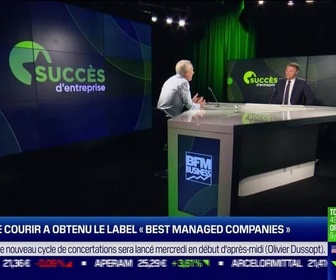 Replay Succès d'entreprise : Le Groupe Courir a obtenu le label Best Managed Companies - 03/10