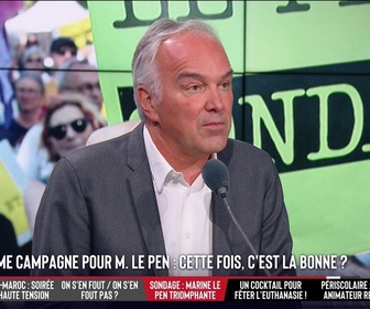 Replay Les Grandes Gueules - Un sondage donne Marine Le Pen gagnante dans tous les cas de figure. Cette fois, c'est la bonne ?