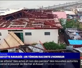 Replay BFM Story Week-end - Story 1 : Mayotte ravagée par le cyclone Chido - 14/12