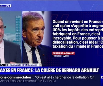 Replay Doze d'éco - Taxes sur les entreprises: la colère de Bernard Arnault