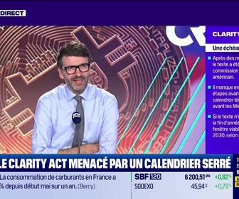 Replay BFM Crypto, les Pros : Le Clarity Act menacé par un calendrier serré - 22/05