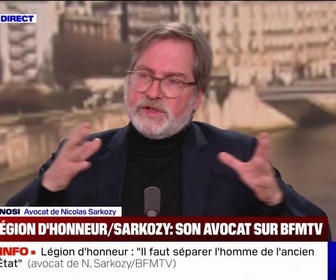 Replay Apolline de 9 à 10 - Légion d'honneur retirée à Nicolas Sarkozy: Cette dignité n'est pas attachée à ses mérites particuliers mais bien à la fonction qu'il a exercée, estime son avocat