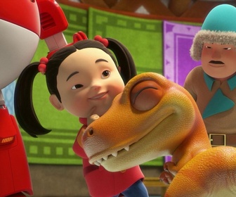 Replay Super Wings - S05 E34 - Voyage au Pays des Dinosaures - 1ère partie