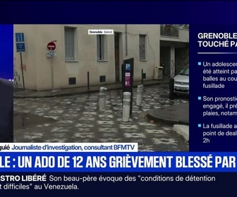Replay BFM Grand Soir - Grenoble : un ado de 12 ans grièvement blessé par balle - 16/11