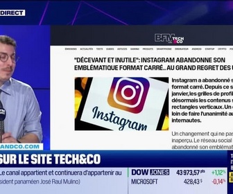 Replay Tech & Co, la quotidienne - À lire sur le site Tech&Co : Décevant et inutile, Instagram abandonne son emblématique format carré… au grand regret des utilisateurs, par Sylvain Trinel - 21/01