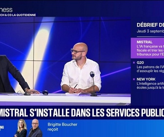 Replay Tech & Co, la quotidienne - L'IA de Mistral s'installe dans les services publics - 03/09