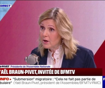 Replay Face à Face - Retraites: La réforme par points était une bonne réforme, assure Yaël Braun-Pivet, présidente de l'Assemblée nationale