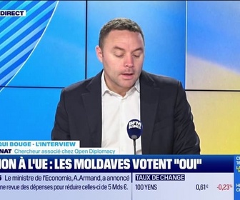 Replay Good Morning Business - Le monde qui bouge - L'Interview : Adhésion à l'UE, les Moldaves votent oui - 22/10