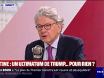 Replay Face à Face - Guerre en Ukraine: pour Thierry Breton Donald Trump a été plutôt complaisant jusqu'à présent avec Vladimir Poutine