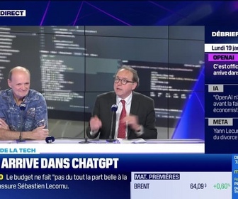Replay Tech & Co, la quotidienne - La pub arrive dans ChatGPT - 19/01