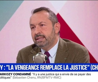 Replay Face à Face - Condamnation de Nicolas Sarkozy: Certains magistrats veulent se payer des politiques, selon Sébastien Chenu, vice-président du RN