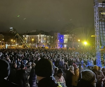 Replay Riga chante en soutien à l'Ukraine