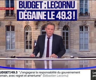 Replay 60 minutes Fauvelle du lundi 19 janvier - Édition spéciale - Budget : Lecornu dégaine le 49.3 !