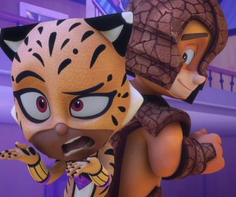 Replay Les Pyjamasques Power Heroes Le cercle des héros - Bastet et la malédiction de Tatou'démon