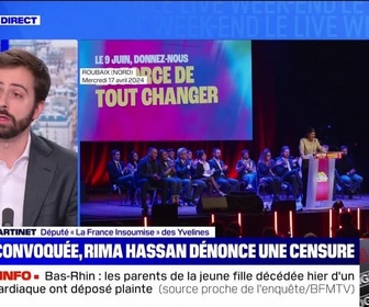 Replay Le Live Week-end - Apologie du terrorisme : Rima Hassan convoquée - 20/04