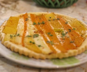 Replay Tous en cuisine - Piccata de poulet, tarte du jardin d'hiver et cheesecake banane / kiwi