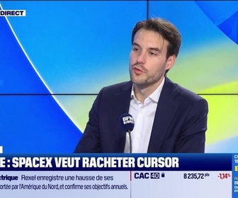 Replay Good Morning Business - Le débrief de l'actu : Codage, SpaceX veut racheter Cursor - 22/04