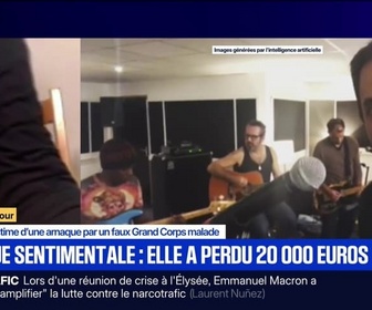 Replay BFM Grand Soir - Arnaque : après le faux Brad Pitt, le faux Pierre Garnier - 18/11