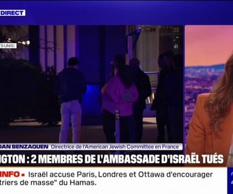 Replay 20H BFM - Fusillade à Washington: L'intégralité de notre équipe sur place est extrêmement choquée, indique Simone Rodan Benzaquen, directrice de l'American Jewish Committee en France