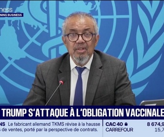 Replay Good Morning Business - Donald Trump s'attaque aux vaccins