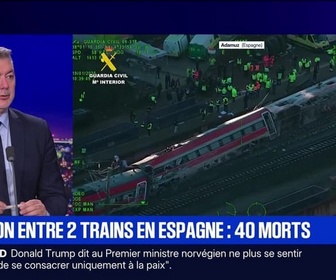 Replay BFM Grand Soir - Collision en Espagne : une tragédie et des questions - 19/01
