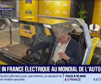 Replay Good Morning Business - Le Made in France électrique au Mondial de l'Auto